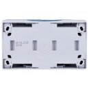 Busch-Jaeger 20/2 EBW-53 SCHUKO® Steckdose mit erh. Berührungsschutz (Thermoplast) Grau ocean® (IP 44) Aufputz Steckdose 2CKA002084A0720