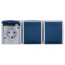 Busch-Jaeger 2300/3 EBW-53 SCHUKO® Steckdose mit erh....