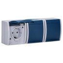 Busch-Jaeger 2300/3 EBW-53 SCHUKO® Steckdose mit erh....
