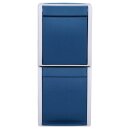 Busch-Jaeger 2601/6/20 EBW-53 Kombination SCHUKO® Steckdose, mit Wippschalter mit erh. Berührungsschutz (Thermoplast) Grau ocean® (IP 44) Aufputz Steckdose 2CKA001684A0330