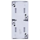 Busch-Jaeger 2601/6/20 EBW-53 Kombination SCHUKO® Steckdose, mit Wippschalter mit erh. Berührungsschutz (Thermoplast) Grau ocean® (IP 44) Aufputz Steckdose 2CKA001684A0330