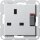 Gira 277826 Steckdose BS 13 A geschalter + Shutter System 55 Farbe Alu