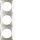 Berker 918192568 Rahmen 3-fach Integro Flow Chrom matt lackiert