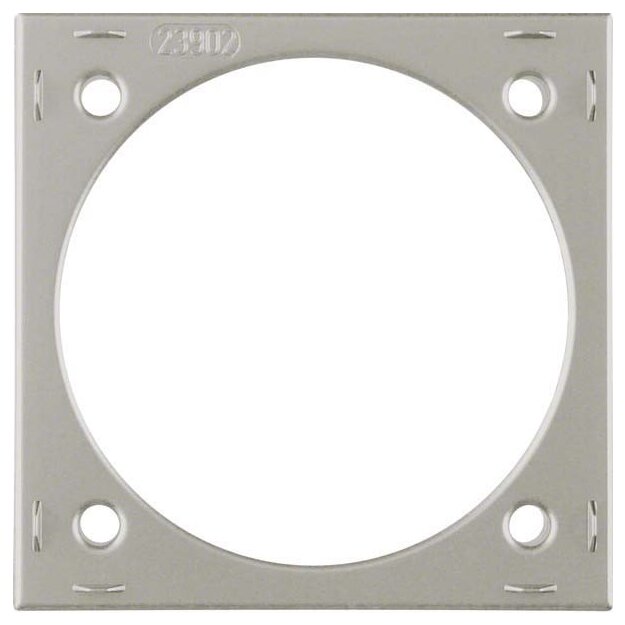 Berker 918252568 Aufbau-Distanzring Integro Flow/Pure Chrom matt lackiert