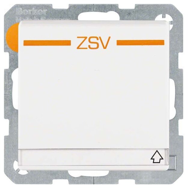 Berker 47526049 Steckdose SCHUKO mit Klappdeckel BSF und erhöhter Berührungsschutz Q.1/Q.3 Polarweiß samt