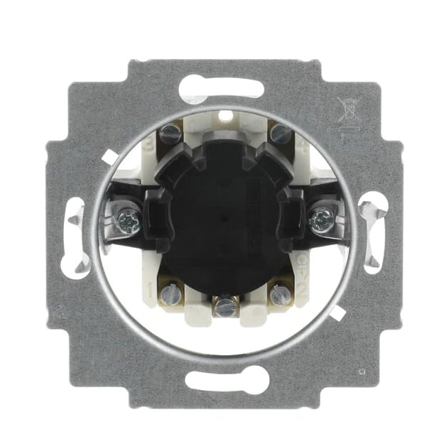 Busch-Jaeger 2713 USL-101 Jalousieschalter-Einsatz 1-polig, N, E (Duroplast) Cremeweiß 2CKA001101A0880