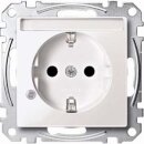 Merten MEG2303-0319 SCHUKO-Steckdose mit Kontrolllicht...