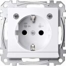 Merten MEG2304-0325 SCHUKO-Steckdose mit Lichtauslass...
