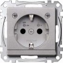 Merten MEG2304-0460 SCHUKO-Steckdose mit Lichtauslass und...