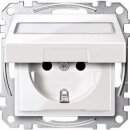 Merten MEG2313-0319 SCHUKO-Steckdose Klappdeckel...