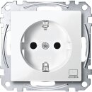 Merten MEG2350-0319 SCHUKO-Steckdose mit Kennzeichnung...