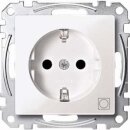 Merten MEG2351-0319 SCHUKO-Steckdose mit Kennzeichnung...