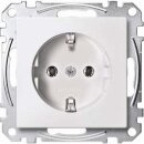 Merten MEG2401-0619 SCHUKO-Steckdose Schraub-Liftklemmen...