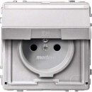 Merten MEG2612-7260 Steckdose mit Schutzkontaktstift und...