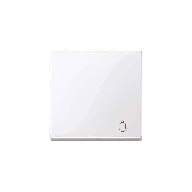 Merten MEG3305-0325 Wippe mit Kennzeichnung Klingel Aktivweiß glänzend System M