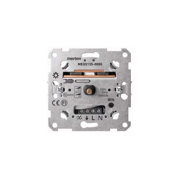 Merten MEG5135-0000 Drehdimmer-Einsatz für induktive Last 60-1000 VA