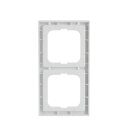 Busch-Jaeger 1722-184 NSK future® linear-Abdeckrahmen 2-fach Rahmen (Thermoplast) Studioweiß future® linear 2CKA001754A4365