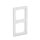 Busch-Jaeger 1722-184 NSK future® linear-Abdeckrahmen 2-fach Rahmen (Thermoplast) Studioweiß future® linear 2CKA001754A4365