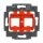 Busch-Jaeger 1819 Tragring mit orangenem Sockel (Thermoplast) Orange 2CKA001753A8056