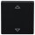 Busch-Jaeger 6430-885-102 Bedienelement (Kunststoff (lackiert)) Schwarz Matt future® linear 2CKA006430A0386