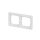 Busch-Jaeger 1732-184 NSK future® linear-Abdeckrahmen 2-fach Rahmen (Thermoplast) Studioweiß future® linear 2CKA001754A4368