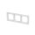 Busch-Jaeger 1733-184 NSK future® linear-Abdeckrahmen 3-fach Rahmen (Thermoplast) Studioweiß future® linear 2CKA001754A4369