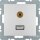 Berker 3315391404 USB/3 5 mm Audio Steckdose S.1/B.3/B.7 Alu matt