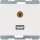 Berker 3315397009 USB/3 5 mm Audio Steckdose K.1 Polarweiß glänzend