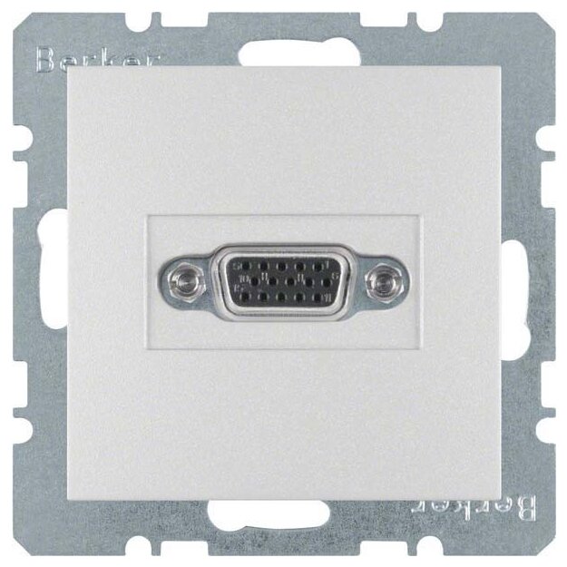 Berker 3315401404 VGA Steckdose S.1/B.3/B.7 Alu matt
