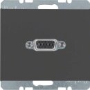 Berker 3315407006 VGA Steckdose K.1 Anthrazit matt