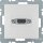 Berker 3315411404 VGA Steckdose mit Schraub-Liftklemmen S.1/B.3/B.7 Alu matt