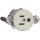 Peha 00901994 US NEMA-Steckdoseneinsatz Alu-Guss 5-15 R 15 A 125 V