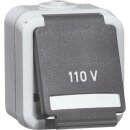 Peha 00307111 US NEMA-Steckdose 1-fach Grau 5-15 R 15 A...
