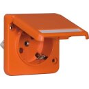 Peha 00636611 Steckdose SCHUKO Einbau Orange...
