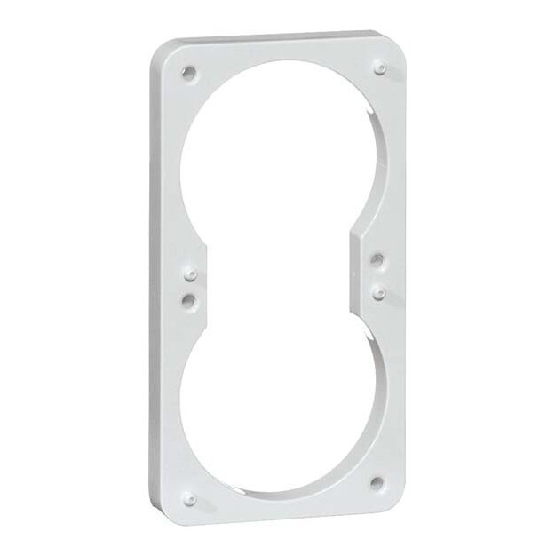 Peha 00604811 Compacta Distanzring 2-fach Einbau Reinweiß