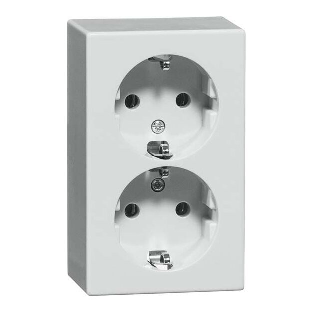 Peha 00497111 Steckdose SCHUKO 2fach Weiß
