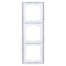 Busch-Jaeger 1723-884K future® linear-Abdeckrahmen 3-fach Rahmen (Kunststoff (lackiert)) Studioweiß Matt future® linear 2CKA001754A4416