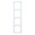Busch-Jaeger 1724-884K future® linear-Abdeckrahmen 4-fach Rahmen (Kunststoff (lackiert)) Studioweiß Matt future® linear 2CKA001754A4417