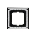 Busch-Jaeger 1721-281 Abdeckrahmen 1-fach Rahmen (Thermoplast) Schwarz Busch-axcent® 2CKA001754A4409