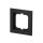 Busch-Jaeger 1721-281 Abdeckrahmen 1-fach Rahmen (Thermoplast) Schwarz Busch-axcent® 2CKA001754A4409