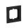 Busch-Jaeger 1721-281 Abdeckrahmen 1-fach Rahmen (Thermoplast) Schwarz Busch-axcent® 2CKA001754A4409