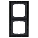 Busch-Jaeger 1722-885K future® linear-Abdeckrahmen 2-fach Rahmen (Kunststoff (lackiert)) Schwarz Matt future® linear 2CKA001754A4420