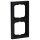Busch-Jaeger 1722-885K future® linear-Abdeckrahmen 2-fach Rahmen (Kunststoff (lackiert)) Schwarz Matt future® linear 2CKA001754A4420