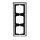 Busch-Jaeger 1723-281 Abdeckrahmen 3-fach Rahmen (Thermoplast) Schwarz Busch-axcent® 2CKA001754A4411