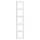 Busch-Jaeger 1725-884K future® linear-Abdeckrahmen 5-fach Rahmen (Kunststoff (lackiert)) Studioweiß Matt future® linear 2CKA001754A4418