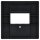 Busch-Jaeger 1766-885 Zentralscheibe (Kunststoff (lackiert)) Schwarz Matt future® linear 2CKA001710A3903