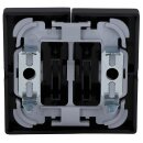 Busch-Jaeger 1785 JA-885 Wippe mit Aufdruck (Kunststoff (lackiert)) Schwarz Matt future® linear 2CKA001751A3036