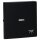 Busch-Jaeger 1789 LI-885 Wippe mit Aufdruck mit kleiner transparenter Kalotte (Kunststoff (lackiert)) Schwarz Matt future® linear 2CKA001751A3045