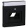 Busch-Jaeger 1803-885 Zentralscheibe (Kunststoff (lackiert)) Schwarz Matt future® linear 2CKA001710A3912