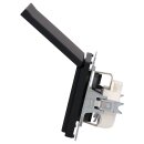 Busch-Jaeger 20 EUK-885 SCHUKO® Steckdosen-Einsatz mit Klappdeckel (Kunststoff (lackiert)) Schwarz Matt 2CKA002018A1495